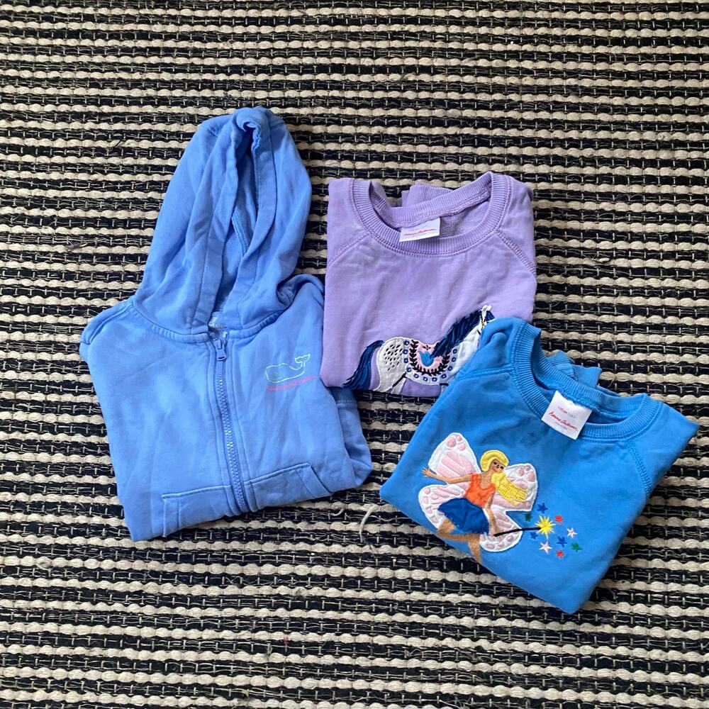 🌿Girls Kids 3P Clothing Mix Lot Bundle Vineyard Hanna Andersson 5/6